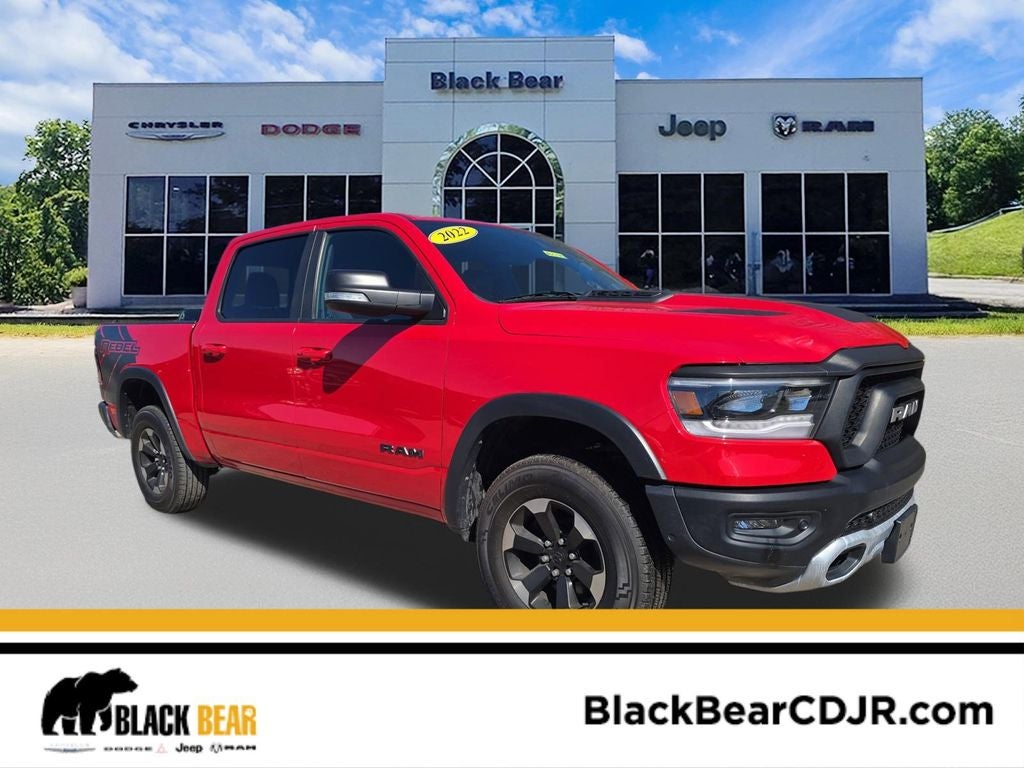 2022 RAM 1500 Rebel Crew Cab 4x4 5'7' Box