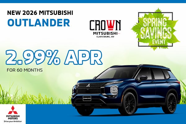 New 2026 Mitsubishi Outlander