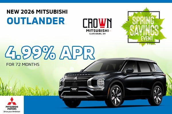 New 2026 Mitsubishi Outlander