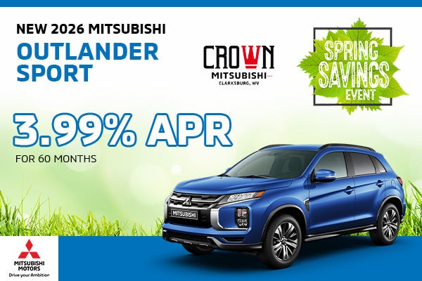 New 2026 Mitsubishi Outlander Sport