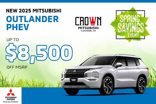 New 2025 Mitsubishi Outlander PHEV