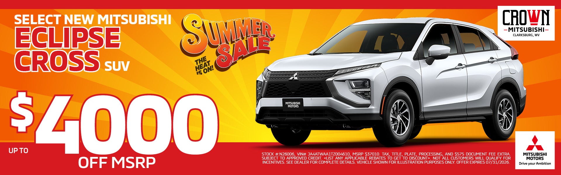 Summer Sale!